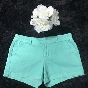 Cyan Blue Jean Shorts From Harper